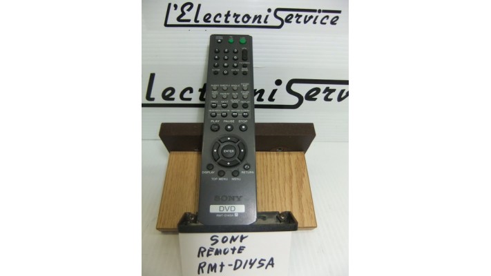 Sony RMT-D145A remote control .